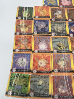 Vintage 1999 Pokemon Artbox Premier Edition Holo Square Cards Lot of 33/40 - Image 3