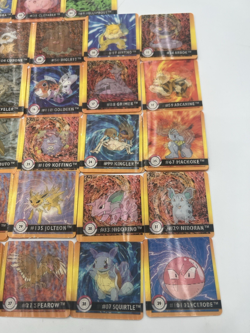 Vintage 1999 Pokemon Artbox Premier Edition Holo Square Cards Lot of 33/40 - Image 5