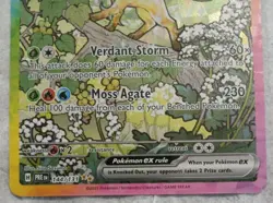 2025 Pokemon TCG Leafeon EX SV: Prismatic Evolutions 144/131 SIR Holo - Image 2