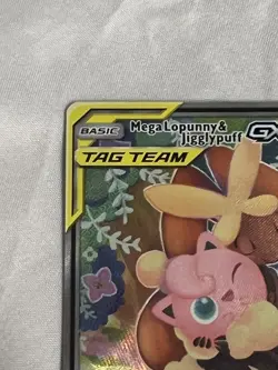 Pokemon TCG Mega Lopunny & Jigglypuff GX Tag Team 226/236 Cosmic Eclipse - Image 2