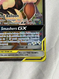 Pokemon TCG Mega Lopunny & Jigglypuff GX Tag Team 226/236 Cosmic Eclipse - Image 5