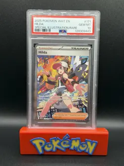 2025 Pokemon White Flare #171 Hilda Special Illustration Rare - PSA 10 GEM MINT - Image 1