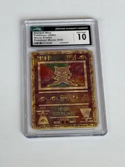 GEM MINT 10-ANCIENT MEW DOUBLESIDE HOLO POKEMON MOVIE 2000 - COLLECTORS JACK POT - Image 1