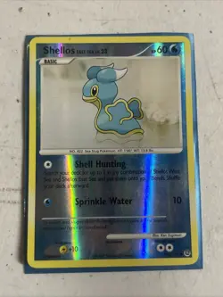 Pokemon 2007 - Secret Wonders - Shellos East Sea 106/132 - Reverse holo LV.23 - Image 1