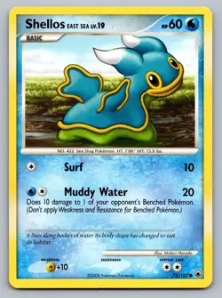 Pokemon TCG Majestic Dawn Shellos East Sea 73/100 - Image 1
