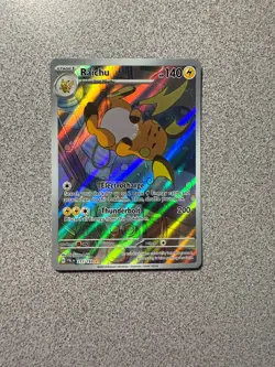 Raichu 211/193 Paldea Evolved Illustration Rare Full Art Holo Pokemon TCG NM/M - Image 1