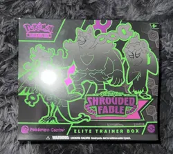 Pokemon TCG Shrouded Fable Pokemon Center ETB ELITE TRAINER BOX SEALED - Image 1