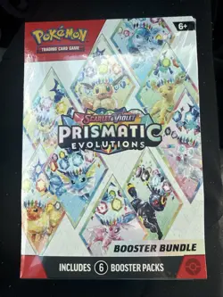 Pokemon TCG Scarlet & Violet Prismatic Evolutions Booster Bundle FACTORY SEALED - Image 1