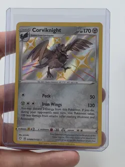 Pokemon TCG Shining Fates: Shiny Vault #SV089/SV122 Corviknight NM - Image 1