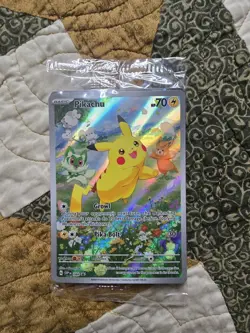Pikachu SVP088 - Pokemon Scarlet & Violet: Paldea Adventure Chest Promo - SEALED - Image 1
