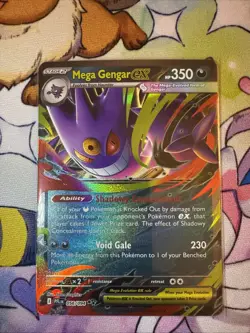 Mega Gengar EX 056/094 - Phantasmal Flames 2025 - Ultra Rare NM/M Pokemon TCG - Image 1