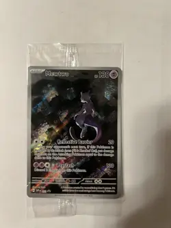 Mewtwo SVP 052 Pokemon TCG: Scarlet & Violet 151 Black Star Promo (SEALED) - Image 5