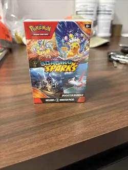 Pokemon TCG Surging Sparks Booster Bundle (6 Packs) NEW Factory Sealed - Image 1