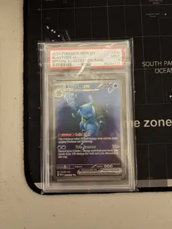 2023 Blastoise EX Scarlet & Violet 151 Pokemon TCG PSA 9 - Image 1