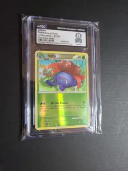 Pokemon World Record - Gloom Reverse Holo Undaunted 27/90 - 1 of 1! - Image 1