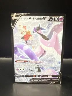 Pokemon Galarian Articuno V - TG16/TG30 Astral Radiance Trainer Gallery B - Image 1