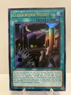 Yu-Gi-Oh! Clockwork Night RA03-EN071 * Ultra Rare * 1st Edition NM - Image 1