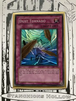 Yu-Gi-Oh! TCG Dust Tornado - Pharaoh's Servant (PSV-011) Super Rare VLP - Image 1