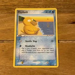 Pokemon EX Team Rocket Returns Psyduck #70/109 Common Card - LP Condition - Image 1