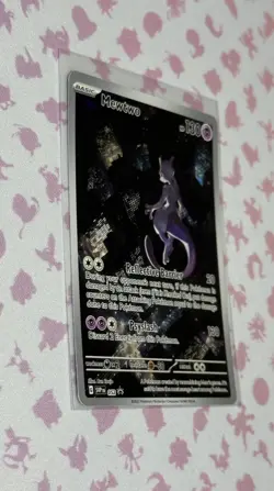Mewtwo 052 Scarlet & Violet Promo Holo LP Pokemon TCG Card - Slight Bend - Image 2