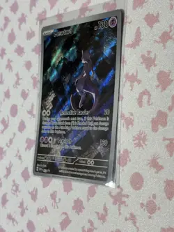 Mewtwo 052 Scarlet & Violet Promo Holo LP Pokemon TCG Card - Slight Bend - Image 3