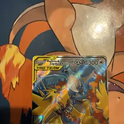 Moltres Zapdos Articuno GX 66/68 Hidden Fates Full Art Pokemon Card NM - Image 5