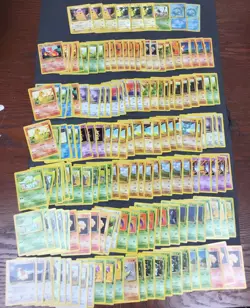 Lot Of 160 Pokemon Cards 1999 - 2000 - Image 1