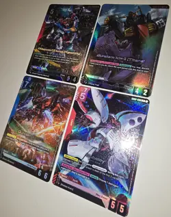 Gundam Card Game Lot of LR & +'S. Pack Fresh and Mint Condition - Image 2