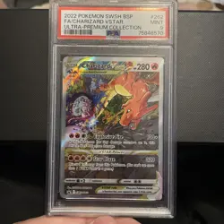 Charizard VSTAR SWSH262 SWSH: Sword & Shield Promo Cards Holo PSA 9 - Image 1