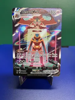 Pokemon Deoxys VMAX TCG Crown Zenith Holo Ultra Rare Card GG45/GG70 Nm - Image 1