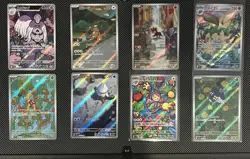 Pokemon Lot AR (Art Rare) 8 Cards. Various Sets NM/M All Cards Shown - Image 1