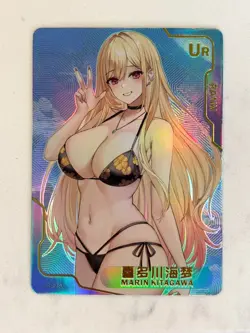 Marin Kitagawa Senpai Goddess Haven UR Waifu Card 034 Set 1 - Image 1
