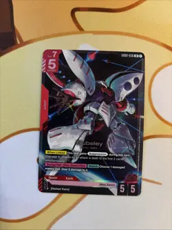 Qubeley LR - GD02-036 - Dual Impact Gundam TCG Card Game - Image 1
