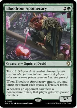 1 x Bloodroot Apothecary - Commander: Bloomburrow - LP - MTG - Image 1