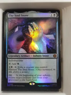 Magic The Gathering TCG The Soul Stone Marvel's Spider-Man Foil - Image 1