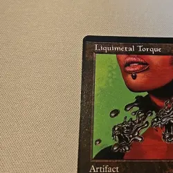 MISCUT MISPRINT LIQUIMETAL TORQUE (RETRO FRAME) Brothers' War Commander MISPRINT - Image 2