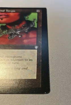 MISCUT MISPRINT LIQUIMETAL TORQUE (RETRO FRAME) Brothers' War Commander MISPRINT - Image 5