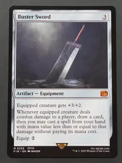 Buster Sword Final Fantasy Regular - Image 1