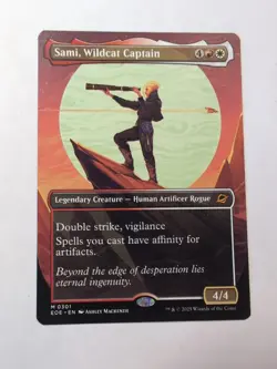 Sami, Wildcat Captain (Borderless) Edge of Eternities NM!!! - Image 1