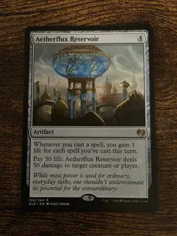 Aetherflux Reservoir Kaladesh KLD 192 Regular NM/M - Image 1
