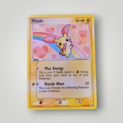 Plusle 69/101 EX Hidden Legends Pokemon Card HP Condition Non Holo - Image 1