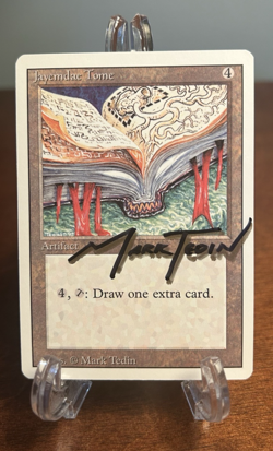 Shadow Signed Jayemdae Tome Proof LP Revised Artist Mark Tedin 1994 MTG Magic AP - Image 1