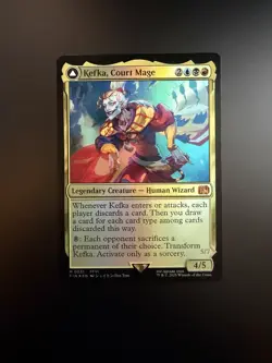 MTG Final Fantasy English Kefka, Court Mage 0231 Foil - Image 1