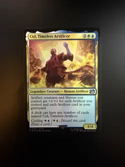 MTG Final Fantasy English Cid, Timeless Artificer 0417 Foil - Image 1
