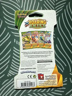 Pokemon TCG New Sealed XY Roaring Skies Sleeved Booster Pack - Image 2