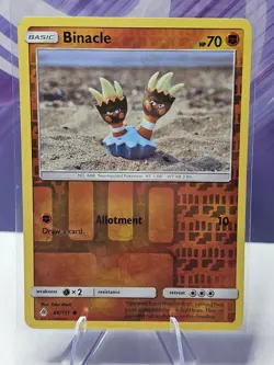 Pokemon - Binacle - 66/131 - Reverse Holo - Forbidden Light - NM/M - Image 1