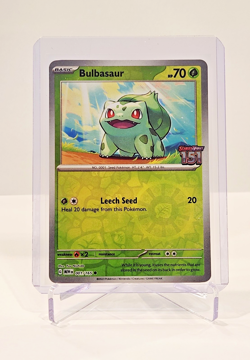 2023 Pokemon Mew En-151 * Bulbasaur * Best Buy Exclusive (Stamped) * #001 - Image 1
