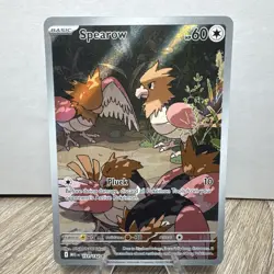 Pokemon Spearow Mega Evolution Illustration Rare 151/132 NM - PSA 10 Contender - Image 1