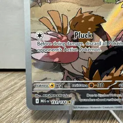 Pokemon Spearow Mega Evolution Illustration Rare 151/132 NM - PSA 10 Contender - Image 4