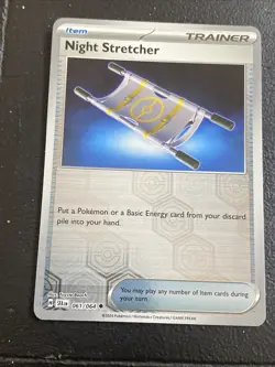2x Night Stretcher REVERSE HOLO Half Playset 061/064 Pokemon Shrouded Fable NM - Image 4